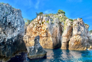 Isola Bella-Grotta Azzurra: tour in barca, snorkeling e aperitivo