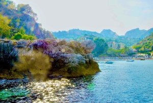 Isola Bella-Grotta Azzurra: tour in barca, snorkeling e aperitivo