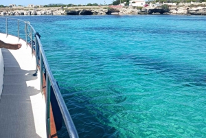 Isole Egadi: Tagestour auf dem Meer mit Verkostung lokaler Speisen