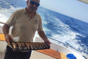 Isole Egadi: Tagestour auf dem Meer mit Verkostung lokaler Speisen