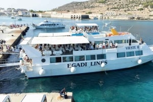 Isole Egadi: Traghetto da Trapani a Favignana