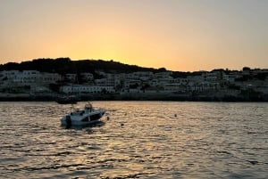 Excursion en bateau d'une heure à la découverte des grottes du Salento