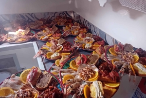 Lampedusa: cruzeiro de barco com paragens para nadar e almoço italiano