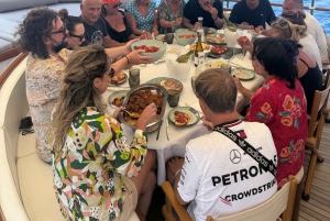 Lampedusa: Elegante dag rondvaart met lunch aan boord
