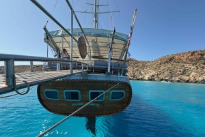 Lampedusa: Elegante dag rondvaart met lunch aan boord