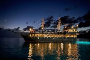 Lampedusa: Sunset Dolphin Sighting on a Pirate Ship