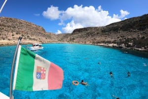 Lampedusa: Tabaccara Bay, Rabbit Island Boat Tour with Lunch