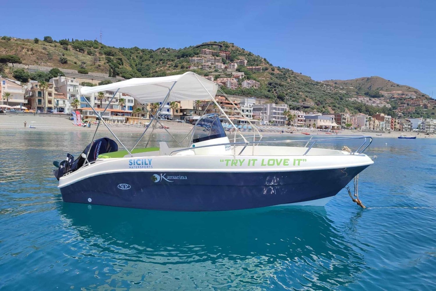 Letojanni: Boat Rental without a License