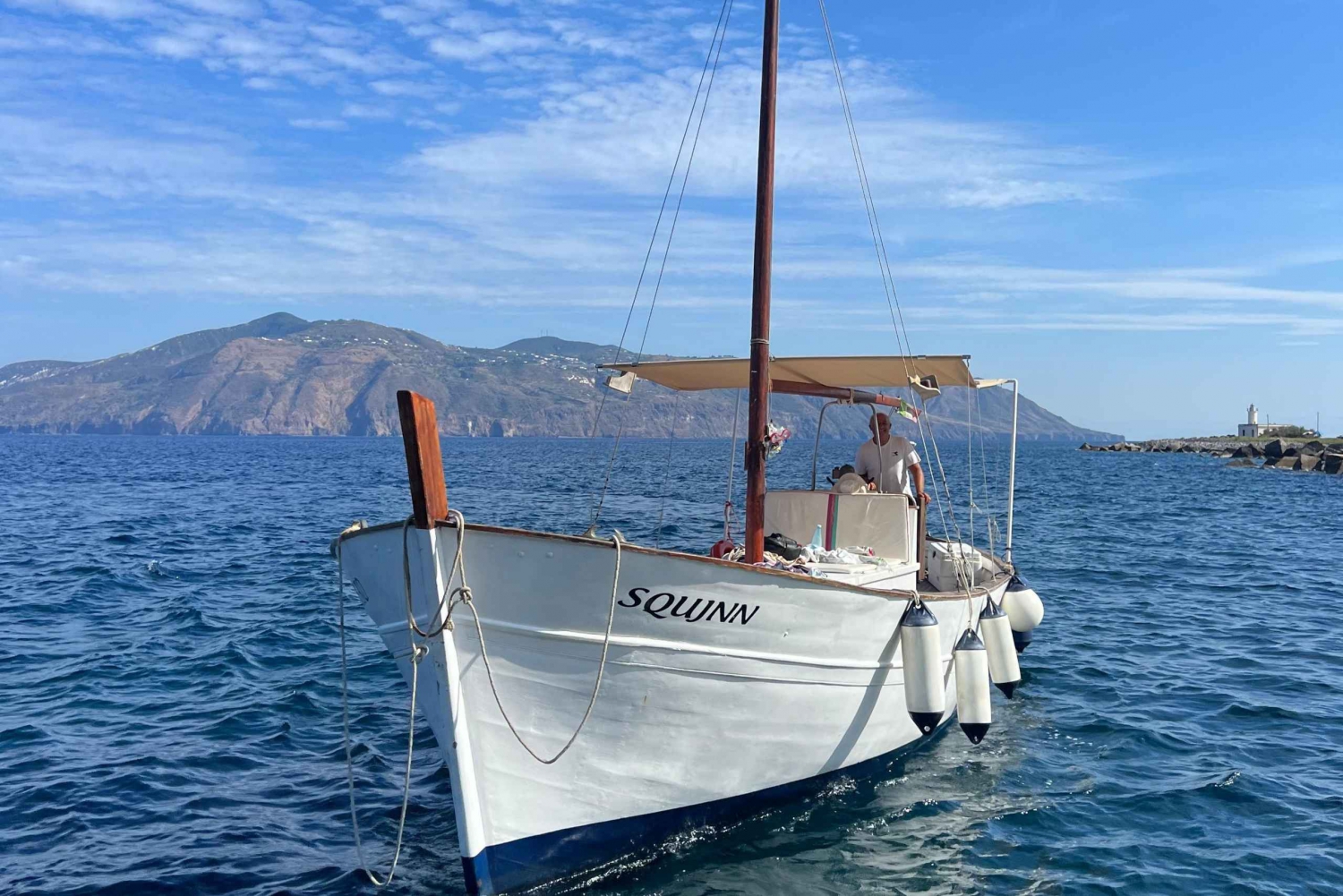 Øya Lipari: Heldags båttur