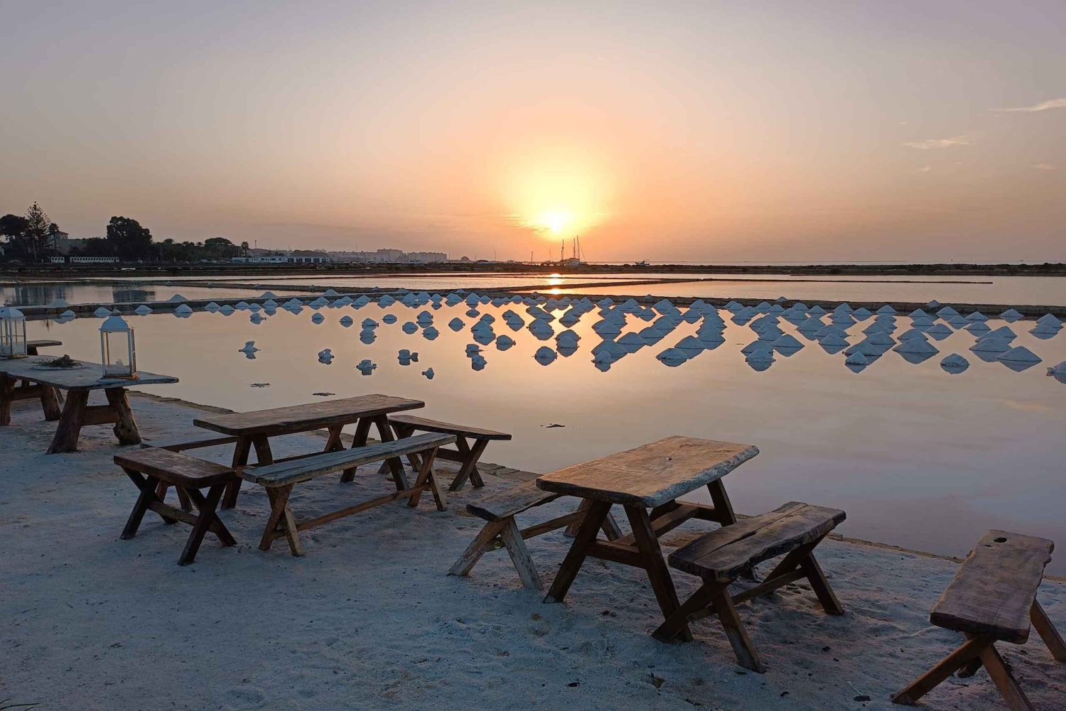 マルサラ：塩水ジェンナのガイド付きツアー