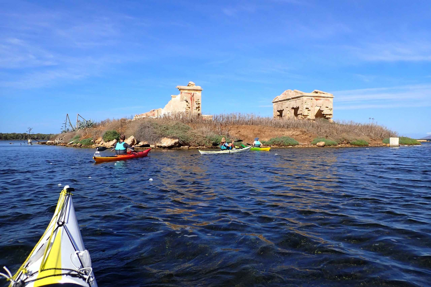 Marsala: Kayak Tour in Stagnone di Marsala Nature Reserve