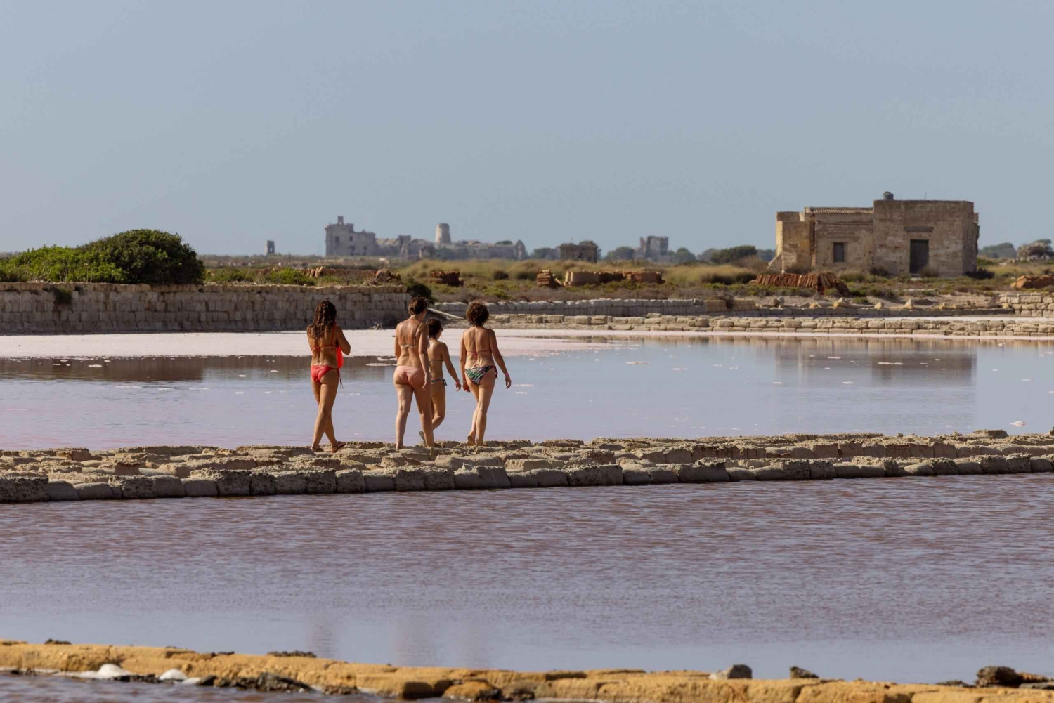 Marsala: Benessere delle saline rosa