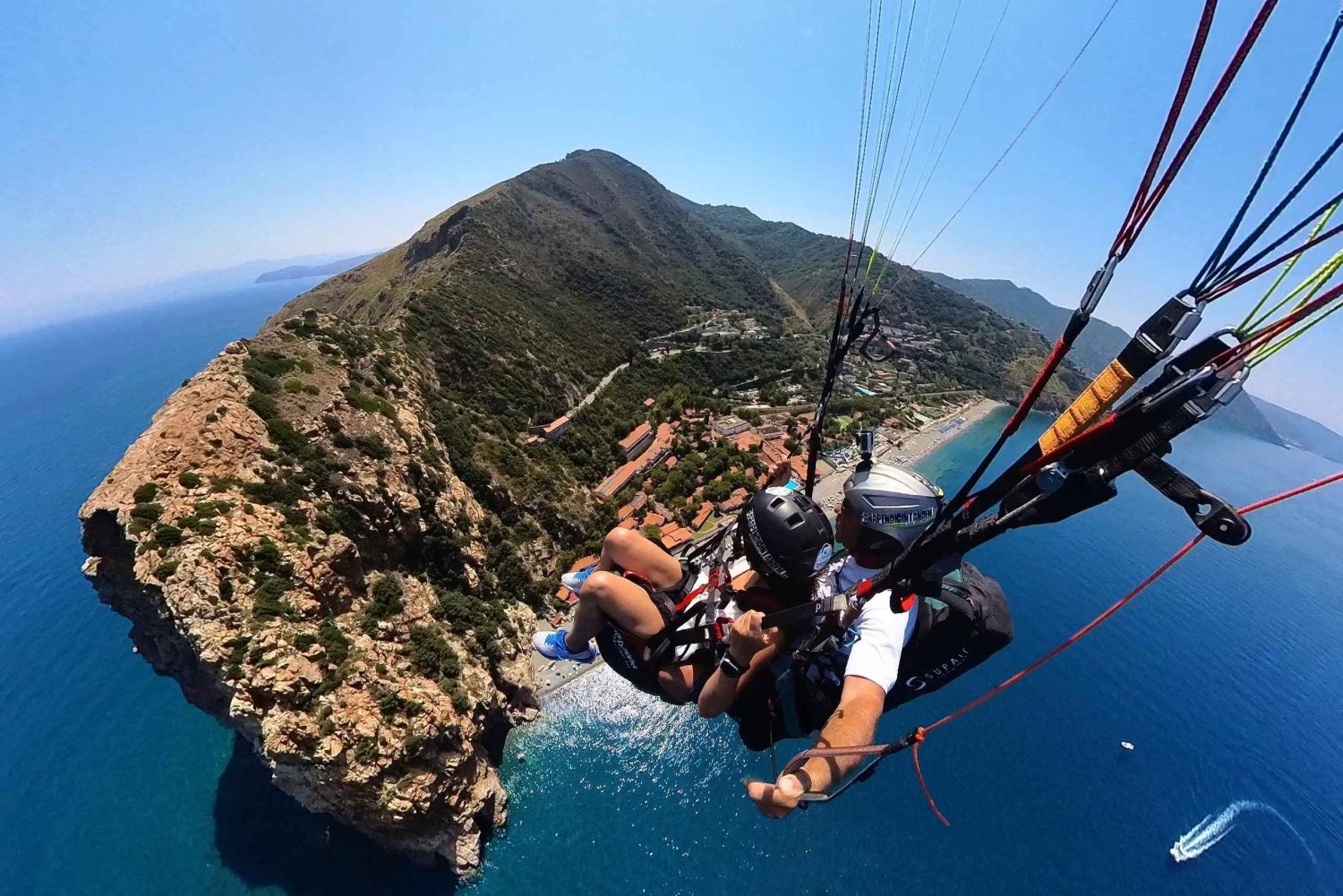 Marsala: Tandem paragliding flight with instructor