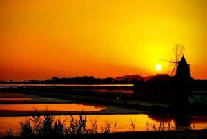 Marsala tour: Salt Road Tour Winery visit/tasting Boat Trip