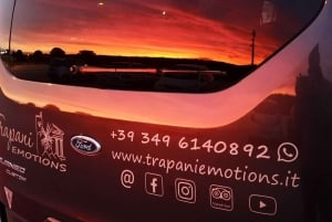 Marsala tour: Salt Road Tour Winery visit/tasting Boat Trip