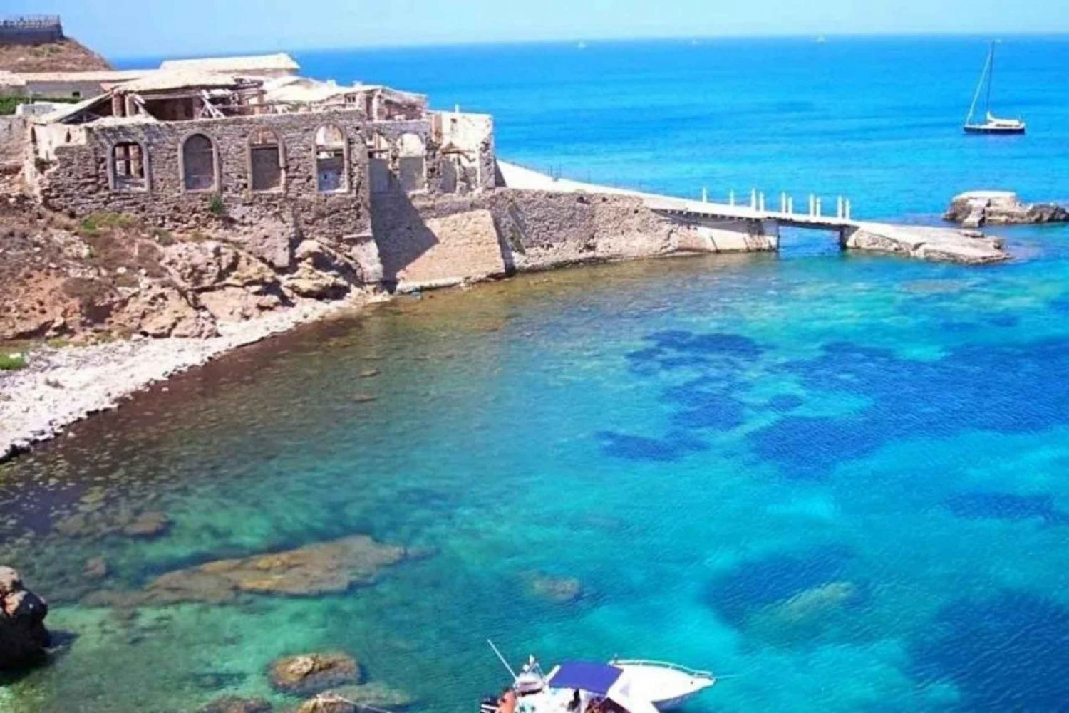 Marzamemi- Vendicari- Portopalo : Bootstour mit Aperitif