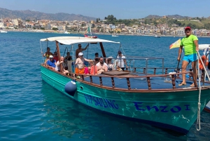 Messina: gita giornaliera privata della costa ionica con degustazione di cannoli