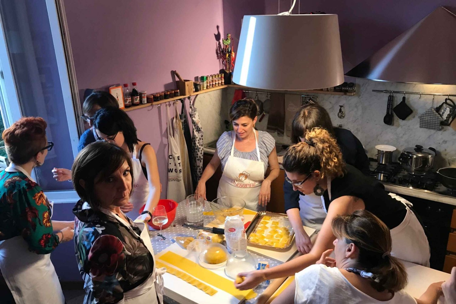 Messina: Clase privada de elaboración de pasta en casa de un lugareño