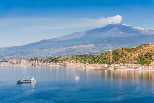 Excursion en bord de mer à Messine : voyage privé à Taormina et à l'Etna