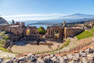 Excursion en bord de mer à Messine : voyage privé à Taormina et à l'Etna