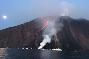 Milazzo: 4 wyspy i rejs wycieczkowy do Sciara del Fuoco na Stromboli