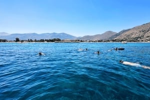 Mondello: Tour in barca della costa di 4 ore con aperitivo e bagno