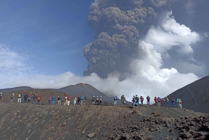 Mount Etna: Central Crater (3,340 meters) with Jeep and Trek