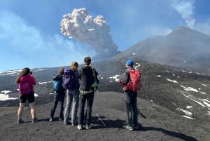 Monte Etna: Cratera Central (3340m) com teleférico e jipe