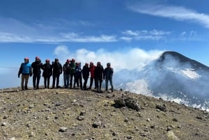 Monte Etna: Cratera Central (3340m) com teleférico e jipe