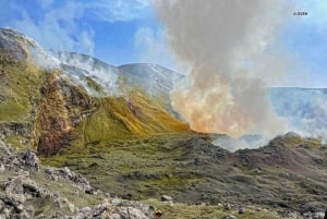 Etna-bjerget: Central Crater Guided Hike for avancerede vandrere