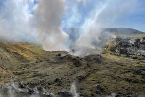 Monte Etna: Caminhada guiada pela cratera central para caminhantes avançados