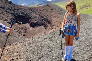 Etna: vandring till kratrarna från utbrottet 2002