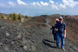 Etna: vandring till kratrarna från utbrottet 2002