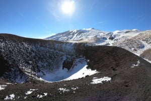 Etna: vandring till kratrarna från utbrottet 2002