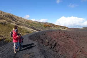 Etna: vandring till kratrarna från utbrottet 2002