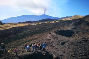 Etna: vandring till kratrarna från utbrottet 2002