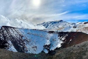 Etna: vandring till kratrarna från utbrottet 2002