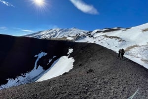 Etna: vandring till kratrarna från utbrottet 2002