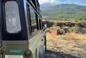 Etna: Halvdagstur med firehjulstrækker om morgenen