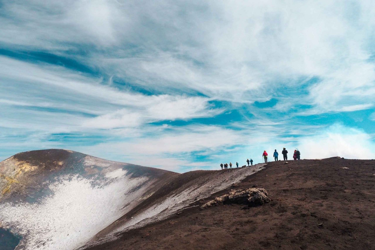 Monte Etna: excursão guiada de meio dia e caminhada