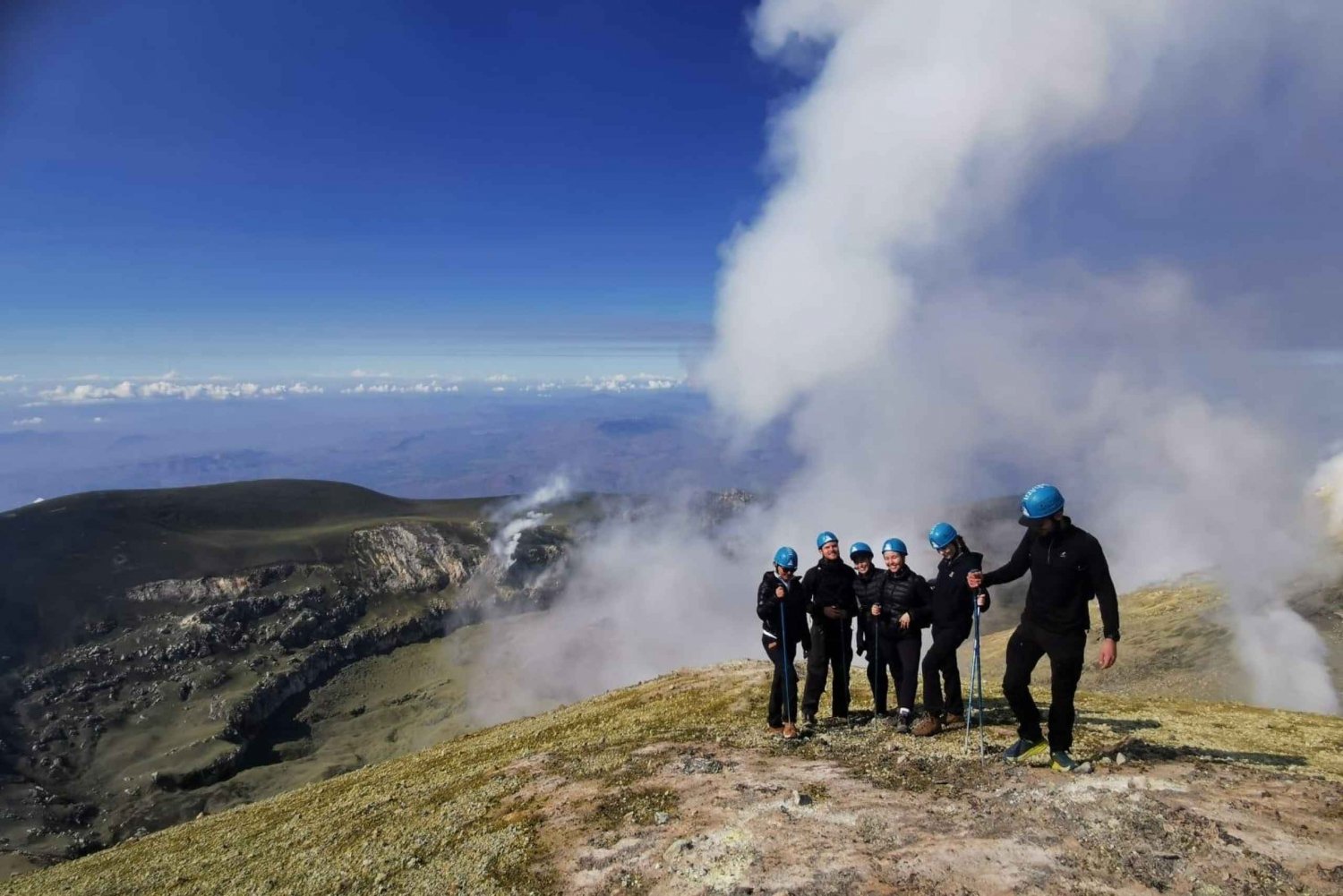 Etna: Vandring till toppen 3340 meter från norra sidan