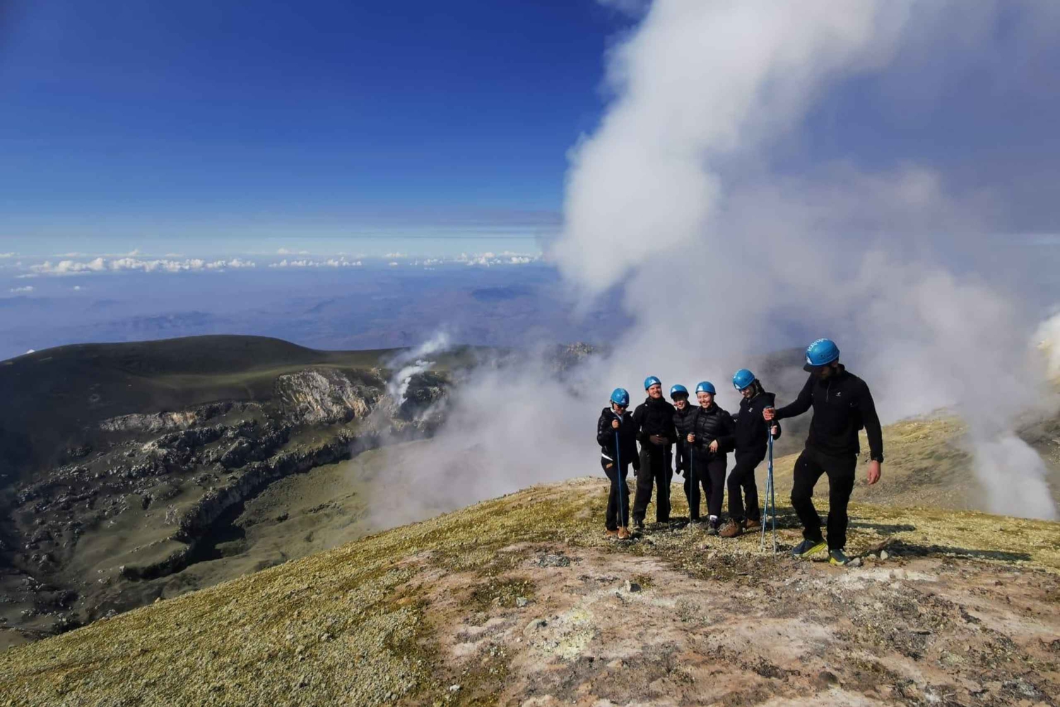 Etna: Fottur til toppen 3350 m fra nordsiden