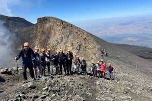 Monte Etna: Caminata hasta la cima 3400mt desde el lado norte