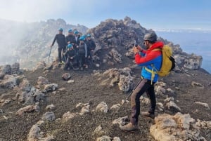 Monte Etna: Caminata hasta la cima 3400mt desde el lado norte