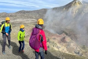 Monte Etna: Caminata hasta la cima 3400mt desde el lado norte