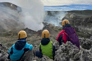 Etna: Fottur til toppen 3350 m fra nordsiden