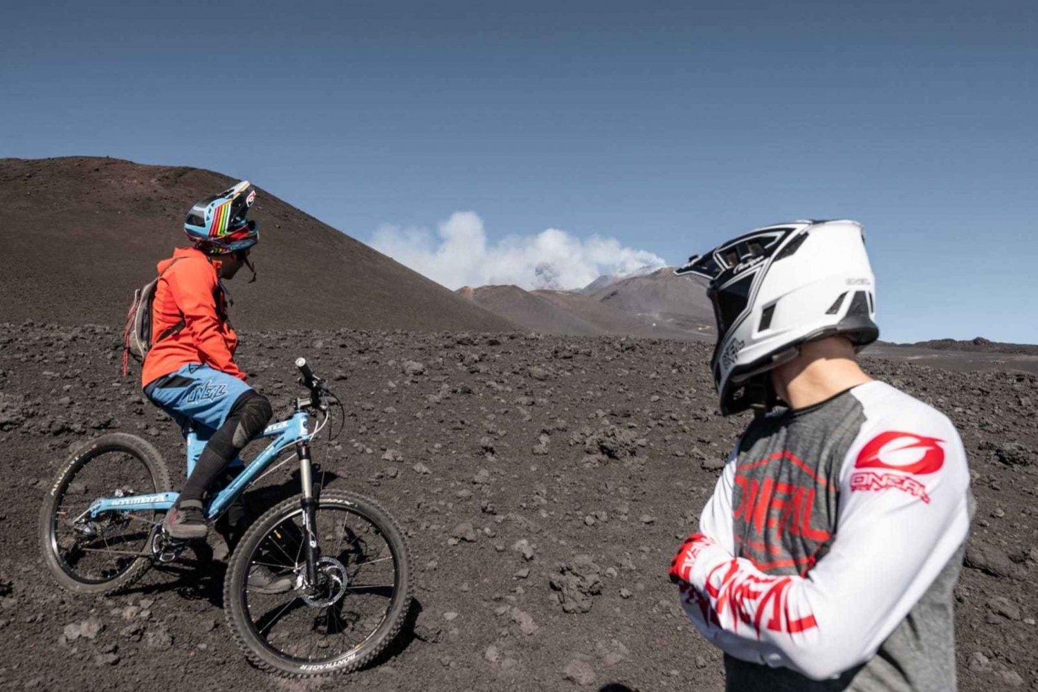 Mount Etna Mountain E-Bike Enduro Tour