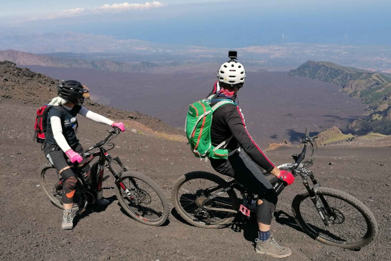 Mount Etna Mountain E-Bike Enduro Tour