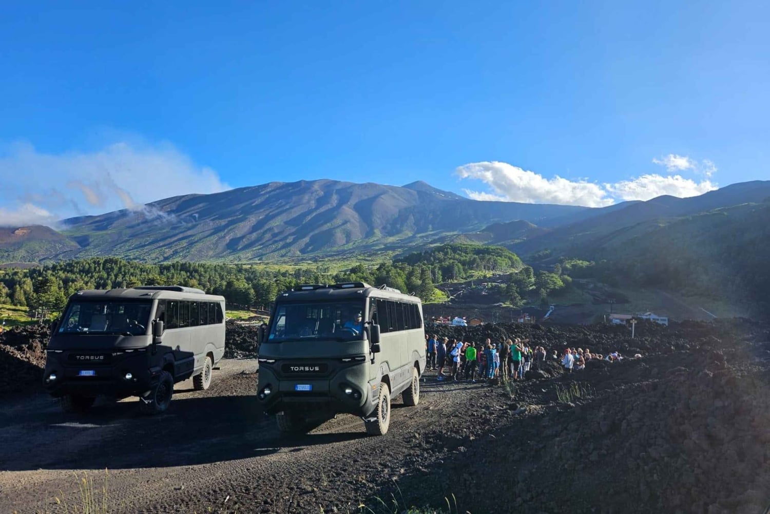 Etna: rondleiding met 4x4 en trektocht naar de noordelijke bovenste kraters