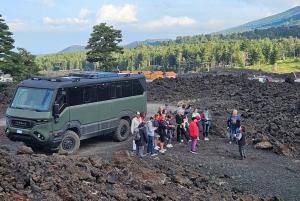 Etna: rondleiding met 4x4 en trektocht naar de noordelijke bovenste kraters